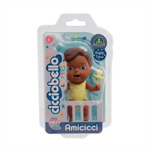 Figura con ropita de noche Amicicci multicolor cc032000