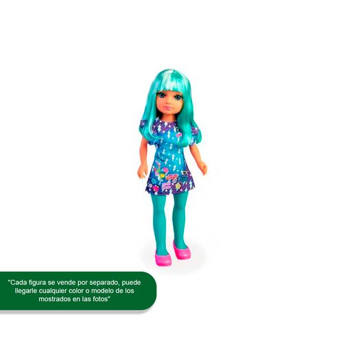 Muñeca de cabello neón Nancy multicolor nac23000
