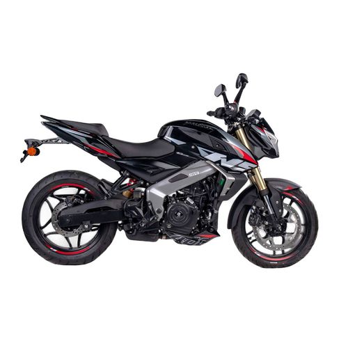 Motocicleta deportiva Bajaj negro pulsar ns 400 CC 2025 - PREVENTA