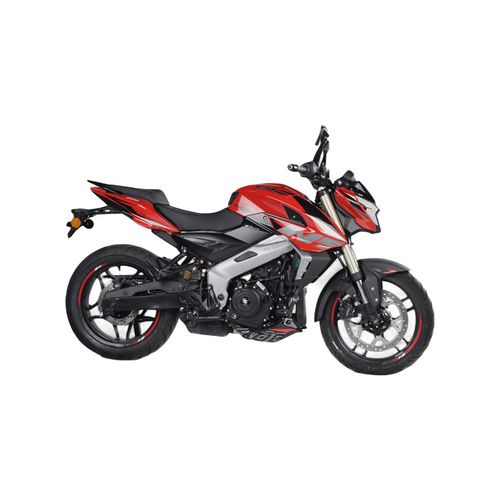 Motocicleta deportiva Bajaj rojo pulsar ns 400 CC 2025 - PREVENTA