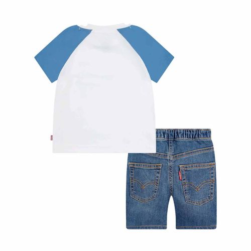 Conjunto casual para bebé Levis azul 71k234