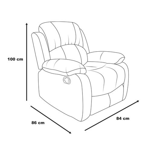 Sillón reclinable Fratello choc supremo