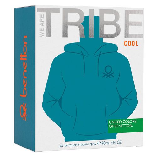 Perfume para caballero Benetton tribe cool 90 ml edt 65198940