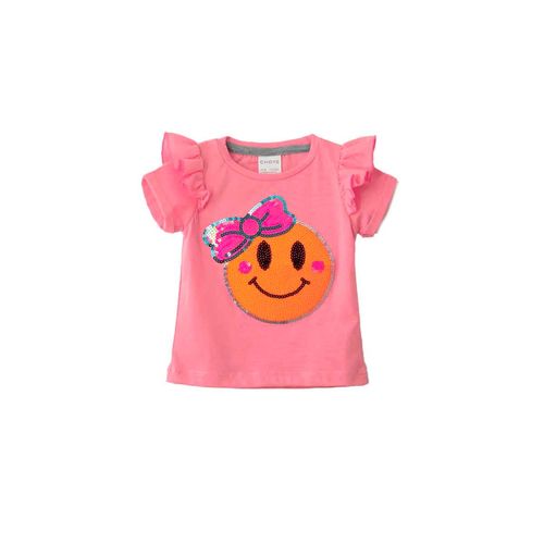 Blusa casual para niña choys rosa 8745
