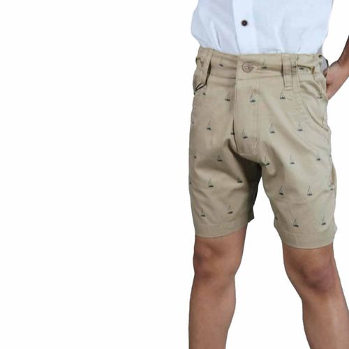 Bermuda casual para joven Lyon beige 121995-201