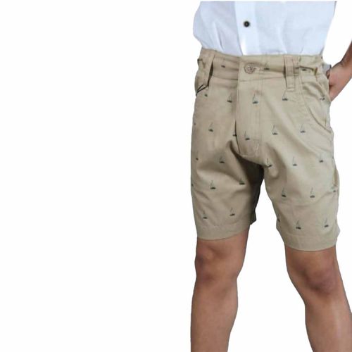 Bermuda casual para niño Lyon beige 121995-201