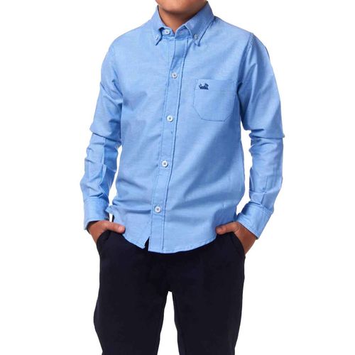 Camisa Lyon azul para niño 223006-805