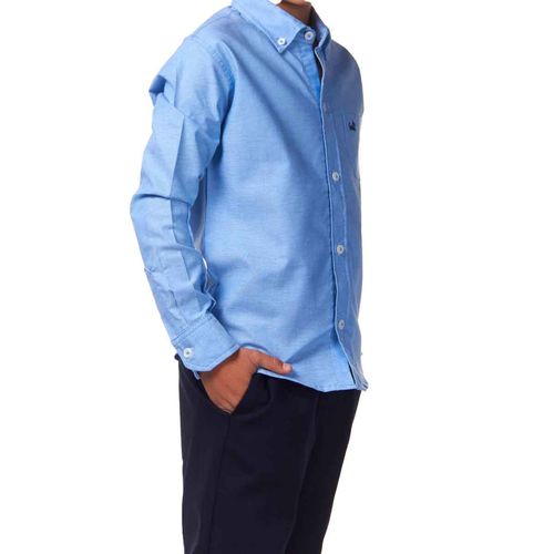Camisa Lyon azul para niño 223006-805