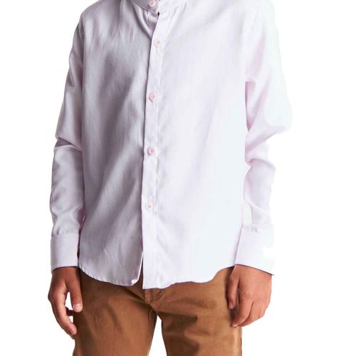 Camisa casual para niño Lyon rosa 224091-600
