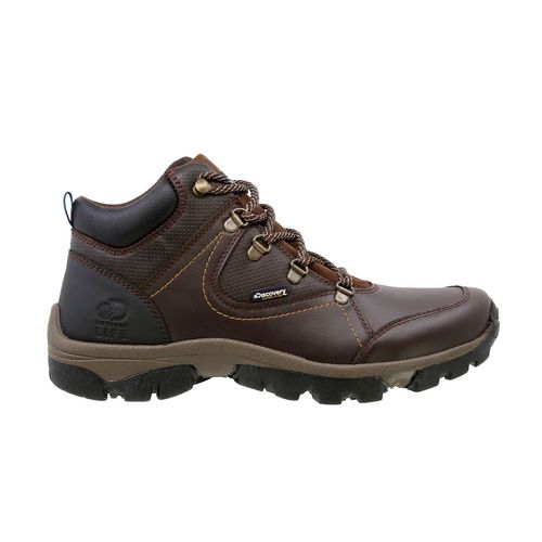 Bota casual para caballero Discovery café 2591