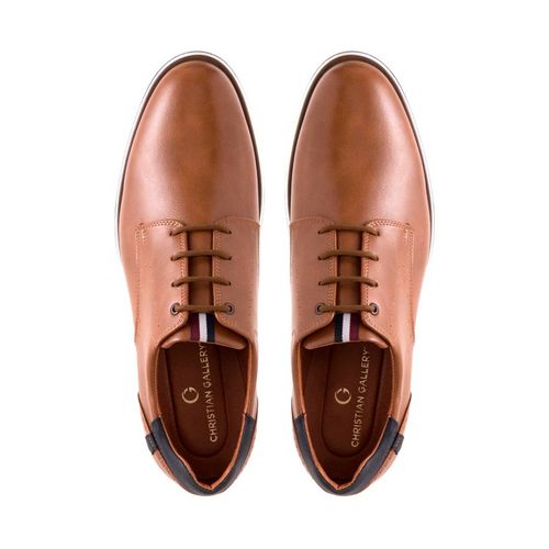 Zapato casual Christian Gallery camel para caballero 4852-1