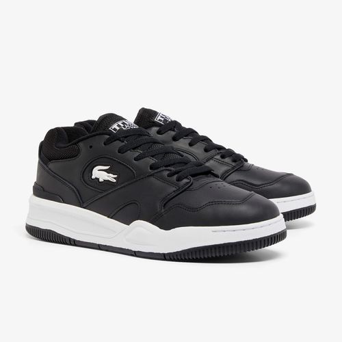 Tenis choclo para caballero Lacoste negro 48sma0025