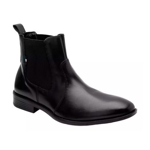 Bota chelsea para caballero Christian Gallery negro 3029