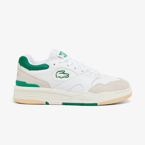 Tenis choclo para caballero Lacoste blanco 48sma0100
