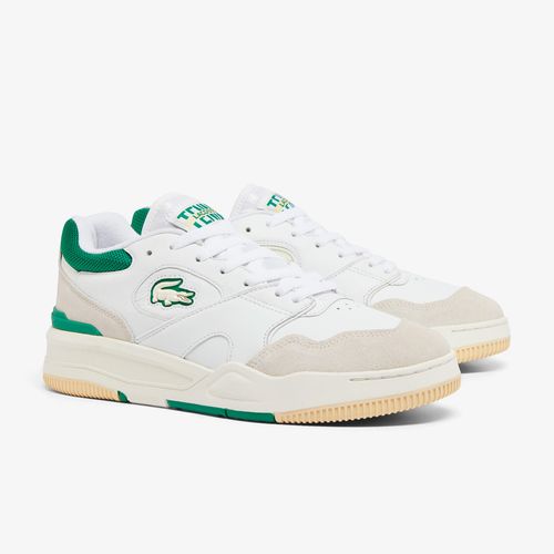 Tenis choclo para caballero Lacoste blanco 48sma0100