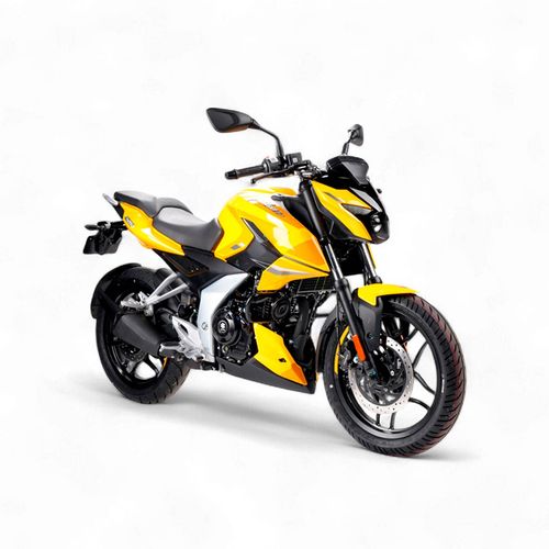 Motocicleta urbana Bajaj amarillo pulsar n 250 CC carburada 2025