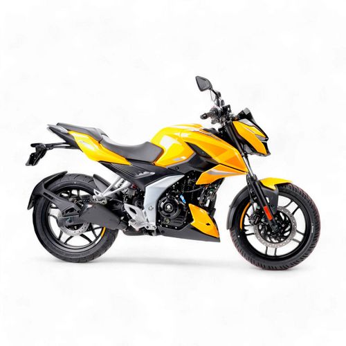 Motocicleta urbana Bajaj amarillo pulsar n 250 CC carburada 2025