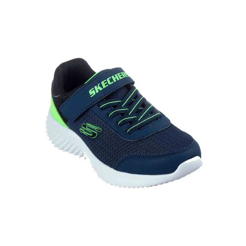 Tenis casual para niño Skechers azul 403908nnvlm
