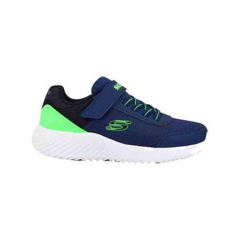 Tenis casual para niño Skechers azul 403908nnvlm