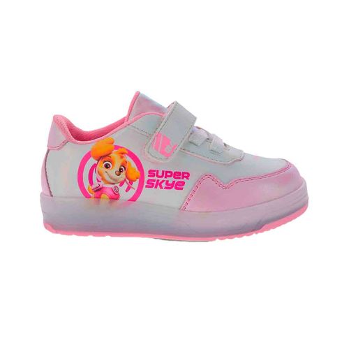 Tenis casual para niña Paw Patrol blanco pw332573st