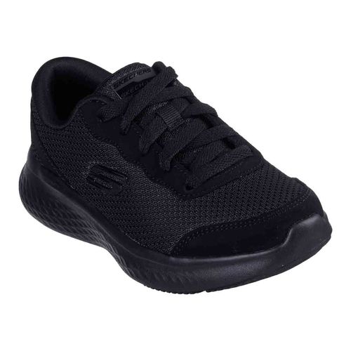 Tenis casual para niño Skechers negro 404016lbbk