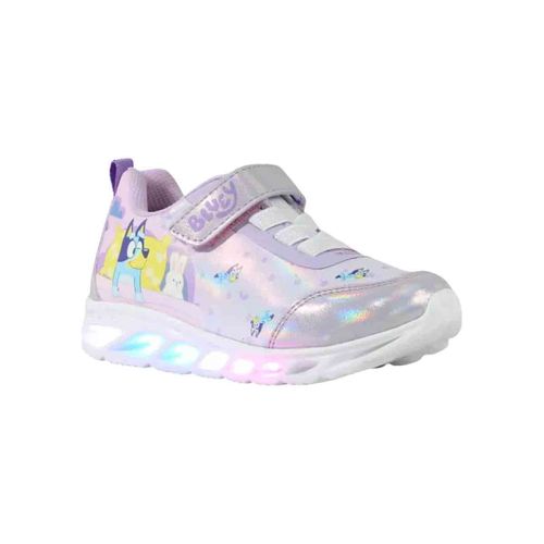 Tenis casual para niña Bluey lila bl950546st