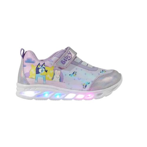 Tenis casual para niña Bluey lila bl950546st