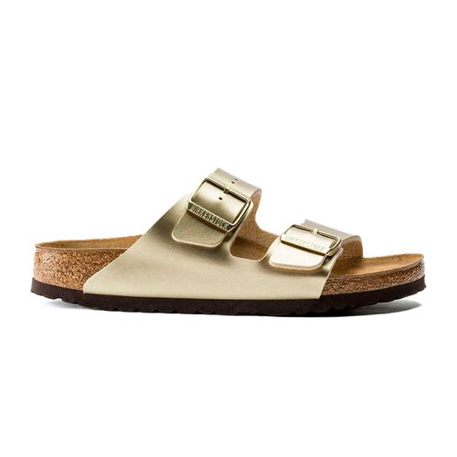 Sandalia casual Birkenstock dorado para dama 1016111