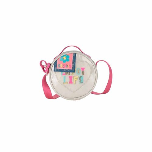 Bolso cross body para niña Oe Girls plata 4blgo24560pla
