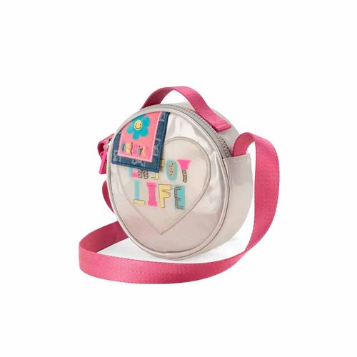 Bolso cross body para niña Oe Girls plata 4blgo24560pla