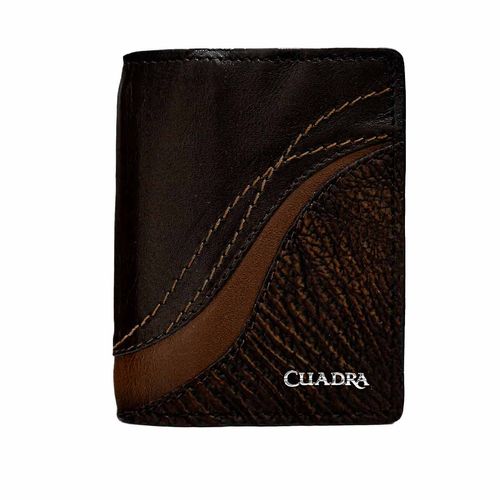 Tarjetero para caballero Cuadra café bc028ti