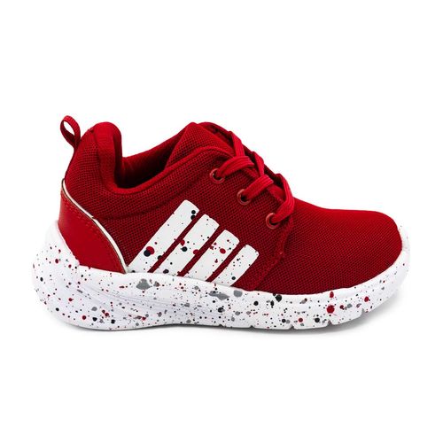 Tenis casual para niño My Things rojo 642