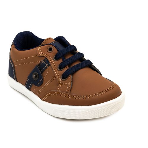 Tenis casual para niño My Things café 501