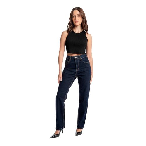 Pantalón De Mezclilla Para Dama Balam Azul BL6759