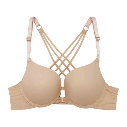 Brassiere con varilla para dama Pearlle cafe 6352B
