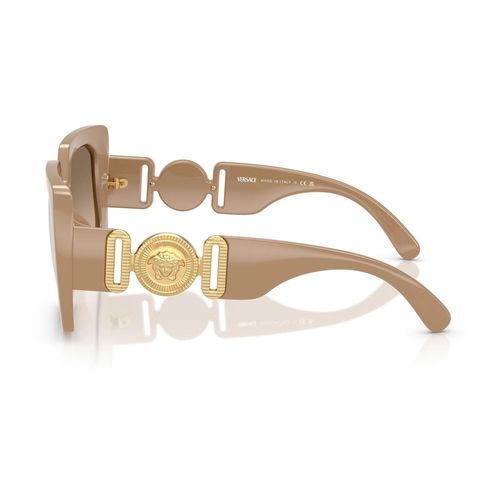 Lentes solares para dama Versace square beige 0VE4478U