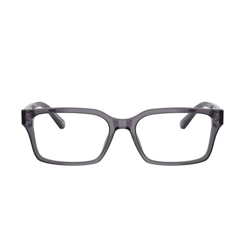 Lentes oftálmicos para caballero Emporio Armani rectangle transparent dark grey 0EA3244