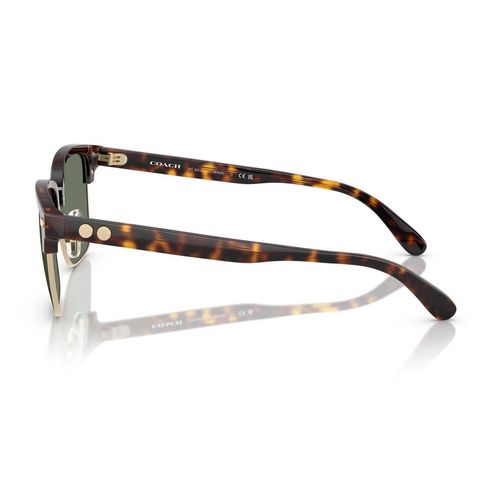 Lentes solares para caballero Coach square light gold / dark tortoise 0HC8412