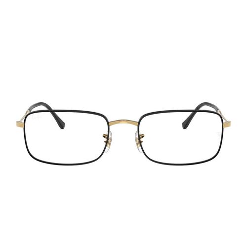 Lentes oftálmicos unisex Ray Ban irregular black on arista 0RX3746V