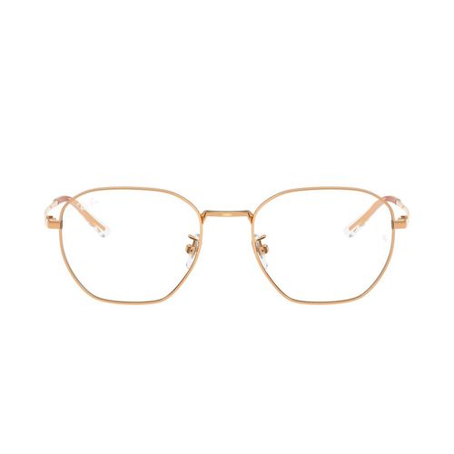 Lentes oftálmicos unisex Ray Ban irregular rosegold 0RX8777D