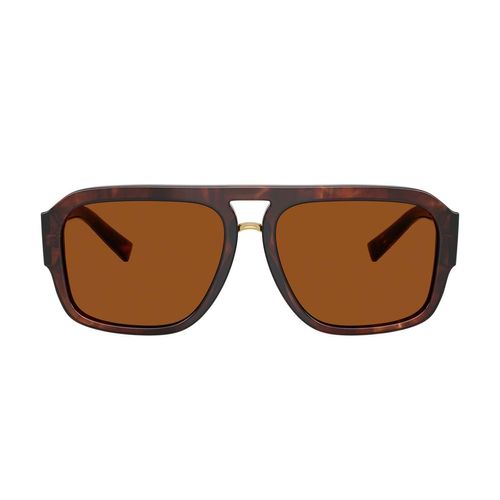 Lentes solares para caballero Dolce & Gabbana pilot dark red brown 0DG4403