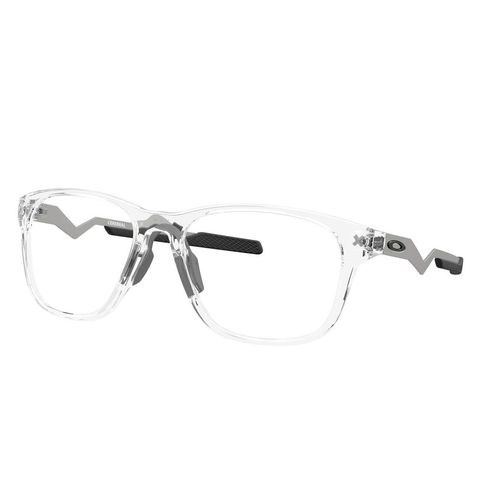 Lentes oftálmicos para caballero Oakley rectangle polished clear 0OX8187
