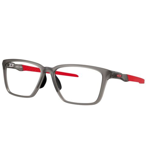 Lentes oftálmicos para caballero Oakley square satin grey smoke 0OX8188D