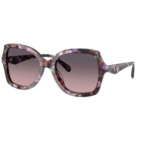 Lentes solares para dama Coach butterfly amethyst pearl tortoise 0HC8410U