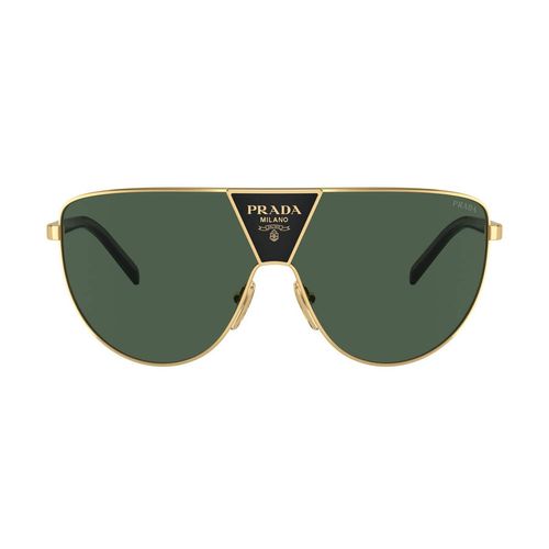 Lentes solares para caballero Prada rectangle gold 0PR 69ZS