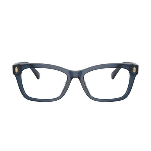 Lentes oftálmicos para dama Ralph rectangle shiny transparent blue 0RA7154U