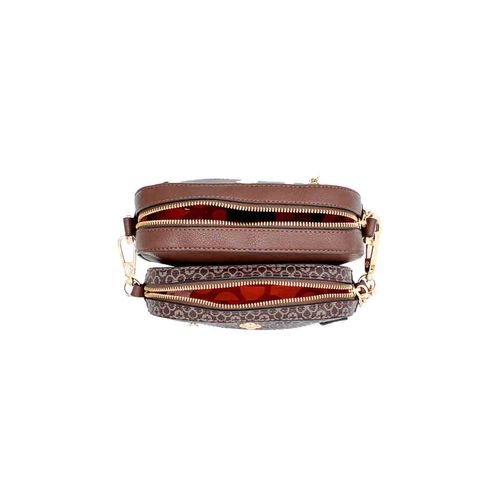 Bolso crossbody para dama Jaime Ibiza café JI 2539