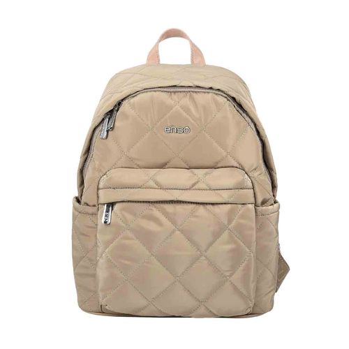 Bolso backpack para dama Enso beige EB244221BPSA