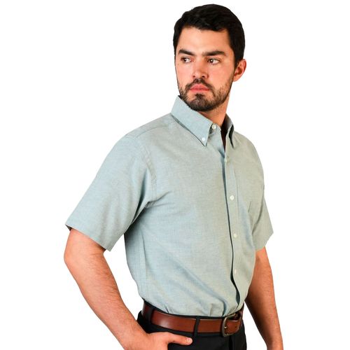 Camisa casual para caballero Soul And Blues verde a200