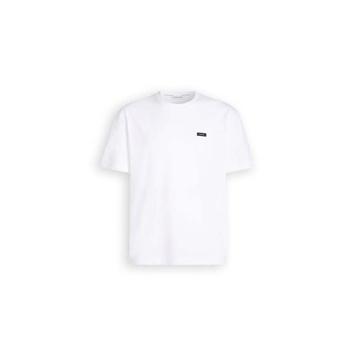 Playera casual para caballero Calvin Klein Blanco k10k112749-yaf